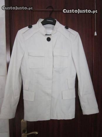 casaco blazer branco ZARA