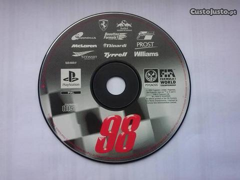 Jogo Formula 1 98 para Playstation 1