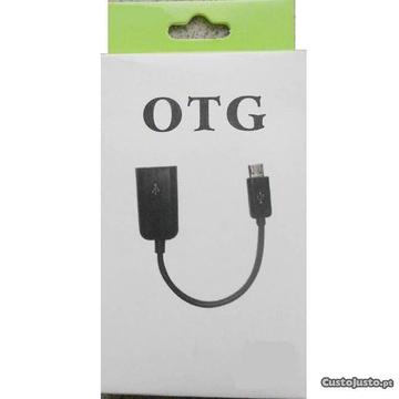 Adaptador OTG USB Fêmea - micro USB macho Compatív