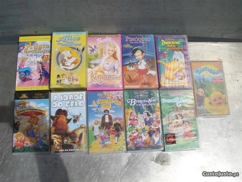 Colecção de VHS infantil