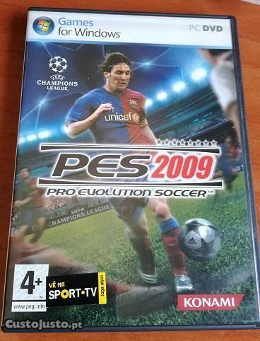 Pro Evolution Soccer 2009 (PES 2009) Jogo PC Konam