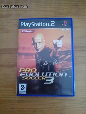 Jogo Playstation PS2 Pro Evolution Soccer 3