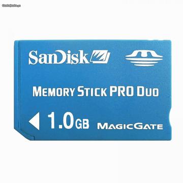 GME022 - Cartão Memory Stick PRO Duo 1GB