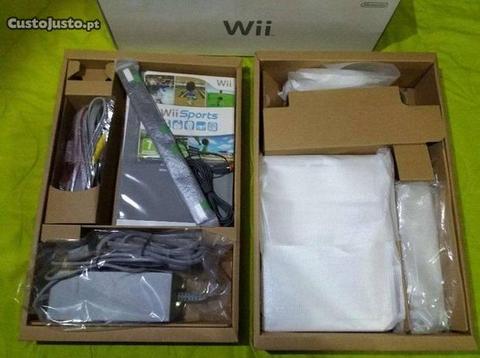 Consola Wii Family Edition + jogos + comandos