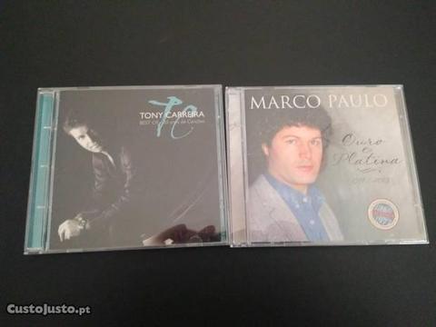 CD's duplos Tony Carreira / Marco Paulo