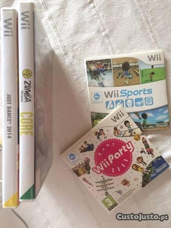 Wii+4 jogos