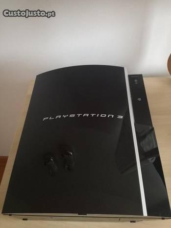 Playstation 3 como nova + 6 jogos