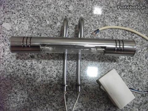 Iluminação para espelho de casa de banho