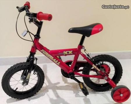 Bicicleta de criança roda 12 Fireball Kiddle KX