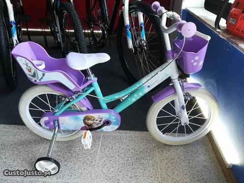 Bicicleta Frozen nova 16