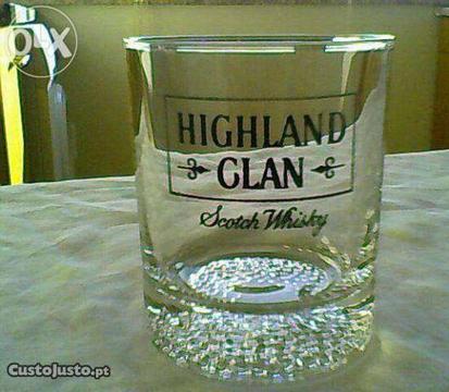 Copos de Uísque 'Highland Clan' (novos)