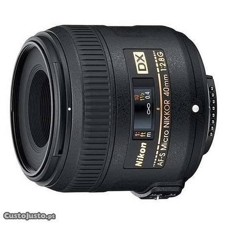 Objetiva Nikon AF-S DX Micro 40mm F2.8