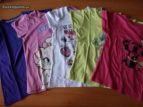 7/8A T-shirts de marca para menina