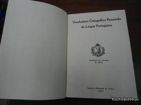 vocabulario ortografico resumido 1947