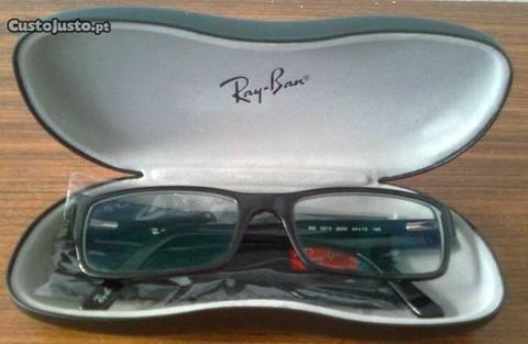 Armações óculos de vista pretos Ray Ban RB5213