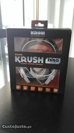 Auscultadores Gaming Headset KROM KRUSH Zero Edit