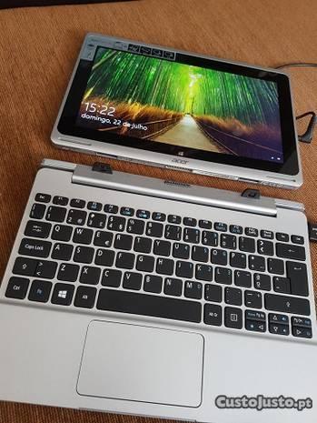 troco Acer hibridio notebook Windows 10