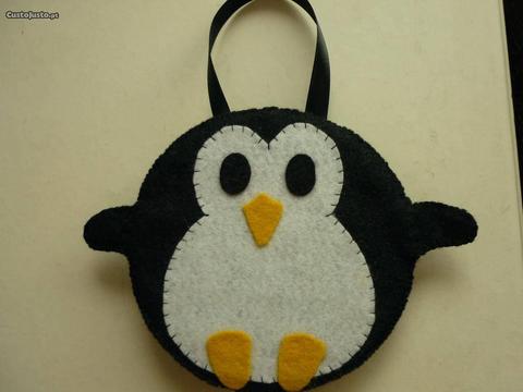 Pinguim - quadro/pendurico para quarto de criança
