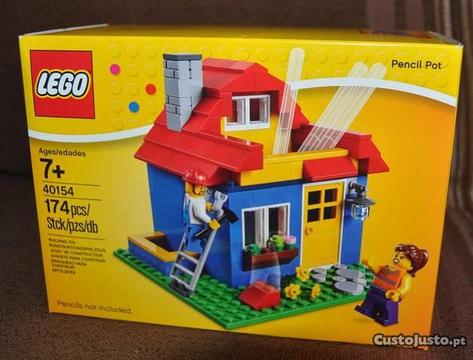 Lego 40154 - Porta Lápis e Canetas - Novo e Selado