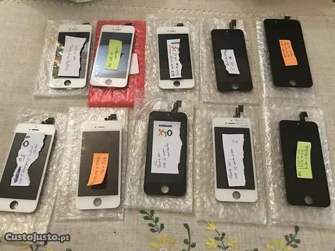 Vários ecras ecra - iPhone 5 5c 6s 6 - p peças lcd