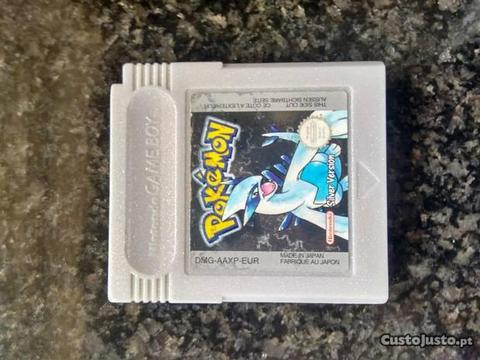 Pokémon silver gameboy game boy jogo