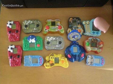 25 CONSOLAS variadas dos menus Happy Meal