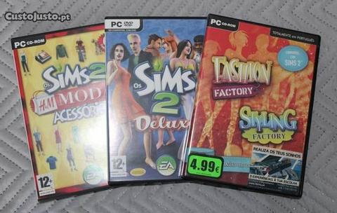 PC Sims + expansões (originais)