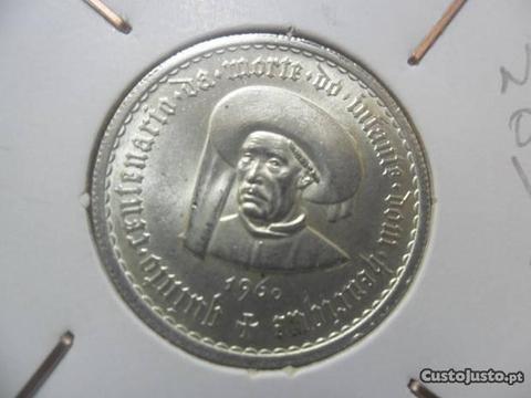 5$00 Infante d.henrique 1960 prata nova