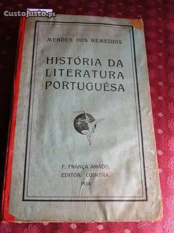 História Literatura Portuguesa.Mendes dos Remédios