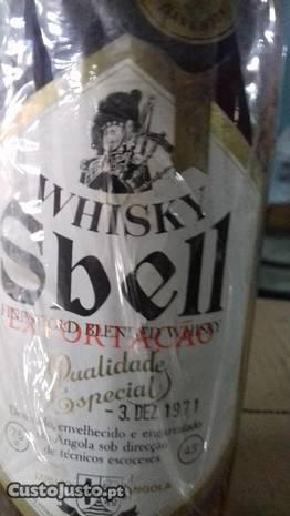 Whisky SBELL (Angolano) antigo de 1971