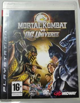 Jogo Mortal Kombat vs DC Universe playstation 3