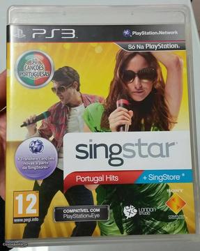 Jogo Singstar Portugal Hits playstation 3