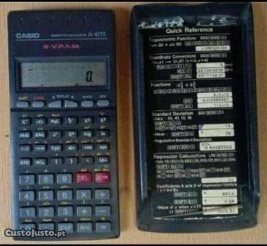 3 Maquinas cientificas CASIO em Muito Bom estado