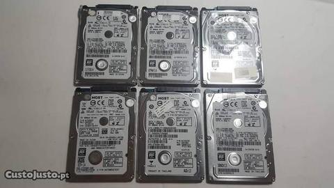 Discos para portátil 2,5 500GB 7200rpm (slim)