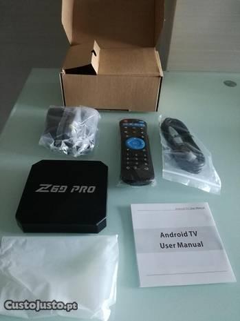 TV Box Z69 PRO Android 7.1 UHD 4K nova Multimédia