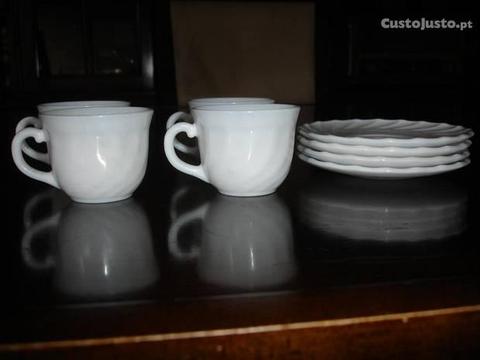 Chávenas de café