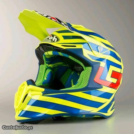 Capacete Airoh Twist Cairoli Qatar - Novo - Tam. M