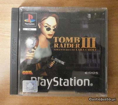 tomb raider III 3 - sony playstation ps1