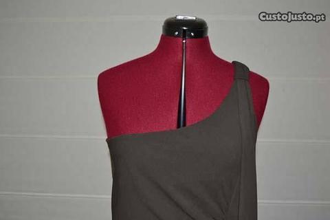 Vestido Kookaï verde de malha