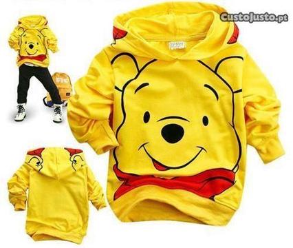 Sweat shirt amarela Winnie the Pooh 7-8 anos