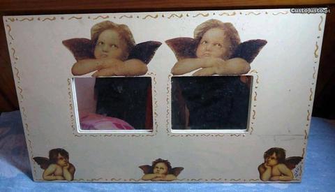 Quadro para parede feito a mão com Espelho