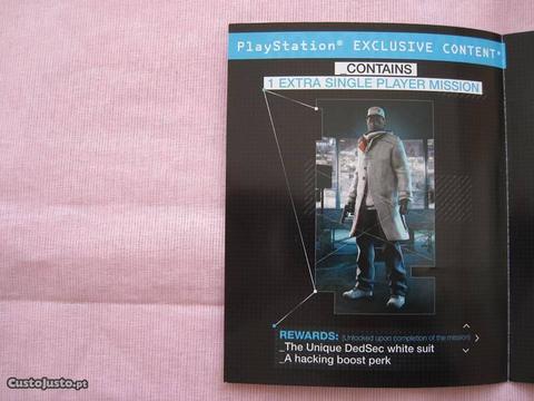 Watch Dogs Ubisoft DLC PS3 Exclusive Content