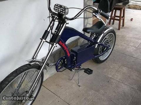 Bicicleta chooper electrica