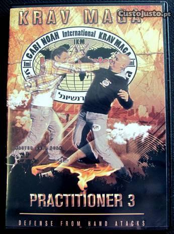 DVD de Krav Maga P3 (defesa pessoal israelita)