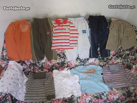 roupa menino 2 anos 3 anos camisola calças