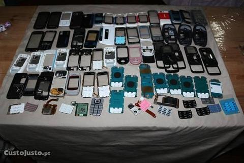 Lote de Carcaças telemóveis-Várias modelos Nokia