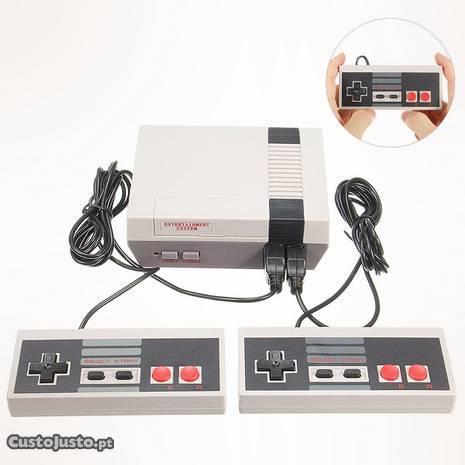 Consola com 500 jogos estilo NES Nintendo 90's