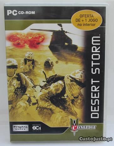 Jogo PC Desert Storm (como novo)