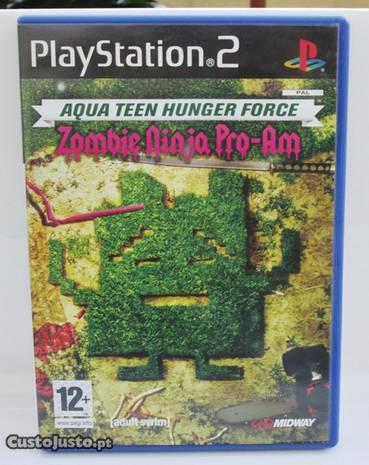 Jogo PS2 Aqua Teen Hunger Force (como novo)