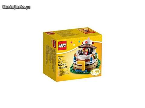 Lego 40153 Decoração para Bolo Aniversário - Novo